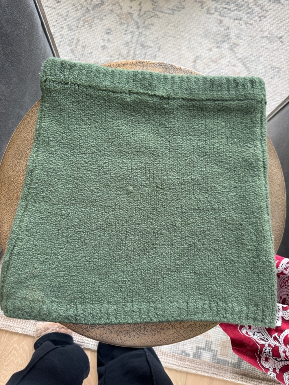 Sold Out Olive Strapless Knit Tube Top - Picture 7 of 7